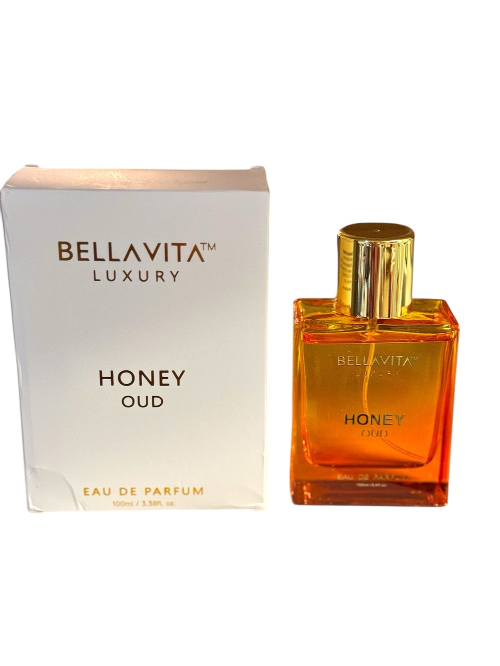 BellaVita Luxury Honey Oud Eau De Parfum 3.4oz NIB Unisex New in Box